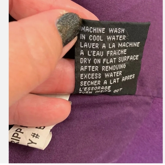Tripp NYC purple denim Vintage 💜 New with tags jacket. Size m - Picture 8 of 9